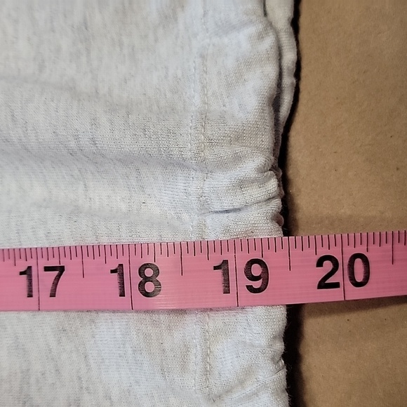 Calvin Klein Size XL Light Gray Long Sleeve Cropped Pullover with Drawcord Waist - Picture 12 of 14